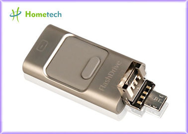 acheter Stockage 3 d'USB de téléphone portable dans 1 lecteur de cartes multifonctionnel de Pendrive OTG d'U-disque pour IOS et Samsung Android d'iPhone fabrication en ligne