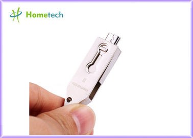 acheter Usb promotionnel de téléphone portable d'Otg Thumbdrive 2GB de stylo de contact 2,0 Pendrive avec Keychain fabrication en ligne