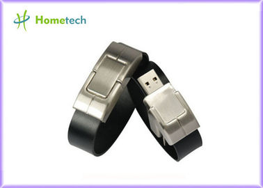 acheter Le bracelet en cuir a personnalisé 32gb le lecteur instantané 10-22mb d'usb 2,0/vitesse de s fabrication en ligne