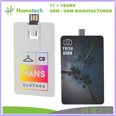 acheter Disque flash USB en forme de carte de crédit portable avec boîtier métallique durable pour stockage numérique fabrication en ligne