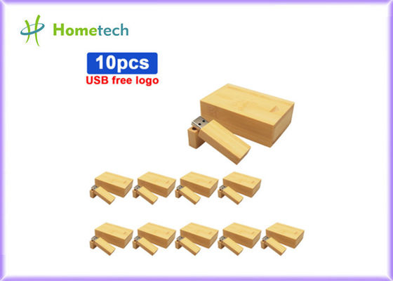 acheter Lecteur instantané en bambou réutilisé 16GB 3,0 d'USB en bois écologique avec la boîte en bois fabrication en ligne