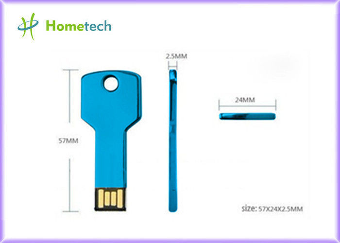 Métal USB formé par clé