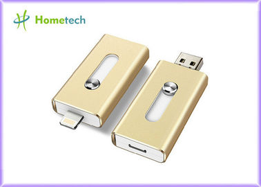 Téléphone portable OTG d'entraînement d'iflash de disque du contrat 8GB USB d'alliage d'aluminium pour le PC
