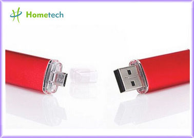 Commande rouge de stylo d'Usb 2,0 du lecteur OTG 4GB d'instantané de Smartphone USB de rectangle