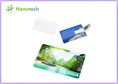Carte en plastique de impression polychrome unique 4GB 8GB d'Usb garantie de 1 an