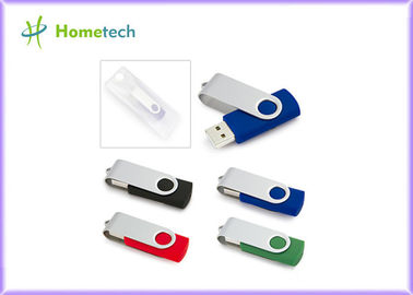 Commande en plastique d'instantané d'usb de mini pivot coloré de tornade avec l'impression faite sur commande de logo