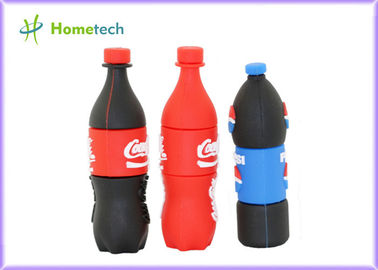 Le PVC de bouteilles de Pepsi a adapté la commande d'instantané d'USB/le bâton aux besoins du client de mémoire d'Usb personnalisé par cadeau
