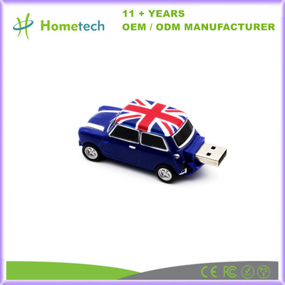 Bâton Pen Drive 8GB 16GB 32GB 64GB de mémoire d'USB 2,0 de chaîne principale d'acier inoxydable de voiture en métal