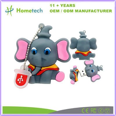 Forme instantanée d'éléphants du disque dur à mémoire flash 32GB 64GB d'entraînement d'USB 3,0 de cadeaux de Pormo