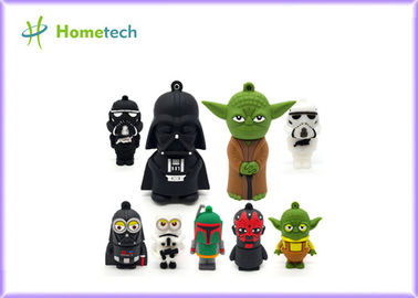 Le stylo adapté aux besoins du client par jouets de Star Wars conduit 64gb, commande d'instantané d'Usb de bande dessinée pour le cadeau