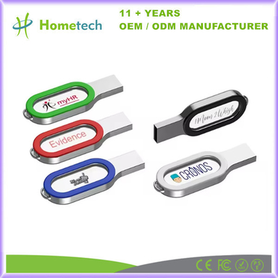 Un lecteur flash USB innovant en métal mince USB 3.0 64G avec logo personnalisé