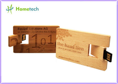 Lecteur en bois 4GB 8GB, bâton Pendrive d'instantané d'usb de logo fait sur commande de gravure de mémoire