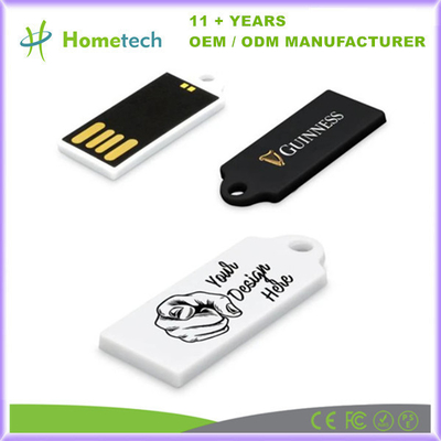 Logo personnalisé Disque flash USB mini plastique 2 Go 4 Go 8 Go 16 Go 32 Go 64 Go 128 Go