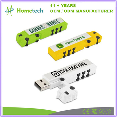 Plastique en forme de camion Flash de mémoire USB 16 GB 32 GB 64 GB avec logo d'impression