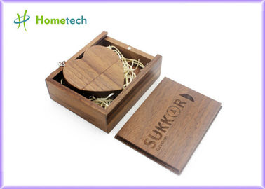 Lecteur en bois en forme de coeur fait sur commande 64gb 32gb d'instantané d'USB/commande d'instantané bâton d'usb