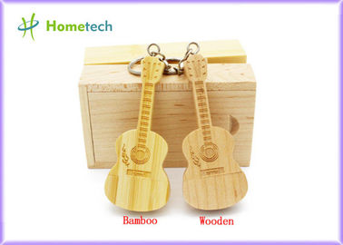Bâton en bois d'USB de bâton de mémoire d'entraînement de stylo du lecteur 2,0 d'instantané d'USB de guitare, mémoire instantanée d'entraînement de stylo