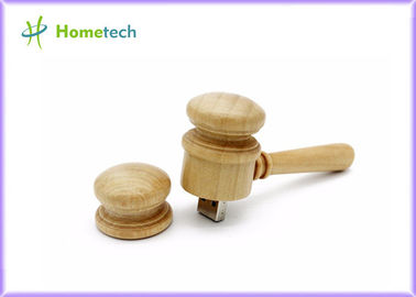 Le marteau a formé le laser fait sur commande en bois de logo du lecteur 30PCS d'instantané d'USB/grave