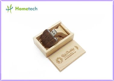 La mémoire en bois d'USB de ping-pong colle la vraie capacité HT-763 de 2GB/4GB 100%
