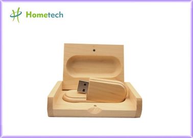 Commande en bois d'instantané d'USB de style de bâton, lecteur instantané 5 de pouce d'USB - 15MB/vitesse lecture de S
