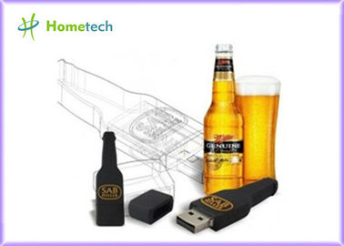 32GB a adapté les accessoires informatiques faits sur commande du bâton 2,0 de mémoire d'usb de bière d'entraînement d'instantané d'USB/SABMILLER