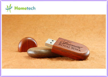 Lecteur en bois 2GB d'instantané d'USB pour des promotions de cadeau