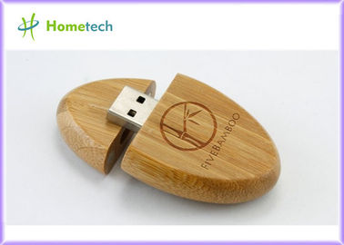 Bâton en bois/en bambou d'OEM à grande vitesse d'USB de lecteur d'Usb 2,0 de mémoire pour le bureau