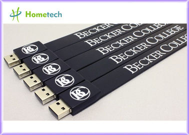 Commande en caoutchouc colorée d'instantané d'USB de bracelet, commande USB 2,0 d'instantané de bracelet