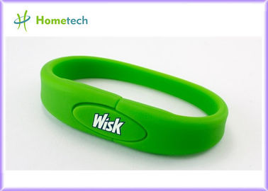 Commande d'instantané d'USB de bracelet de silicium, commande d'instantané de mémoire d'USB de bracelet d'USB 2,0