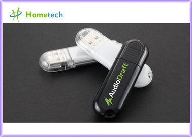 Lecteur en plastique 512MB d'instantané d'USB de cadeaux promotionnels ovales