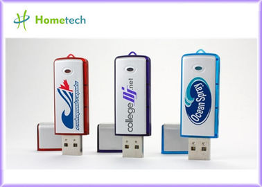 Pendriver en plastique promotionnel 4GB/8GB avec le logo adapté aux besoins du client avec la grande vitesse 2,0 PenDrive