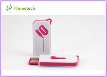 mémoire en plastique d'USB de la poussée-et-traction 8GB avec la puce de la catégorie A/commande en plastique d'instantané d'USB avec la grande vitesse 2,0 PenDrive