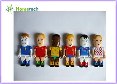 Le caractère 3D en plastique a adapté la commande aux besoins du client d'entraînements d'USB/mémoire d'USB mignonne
