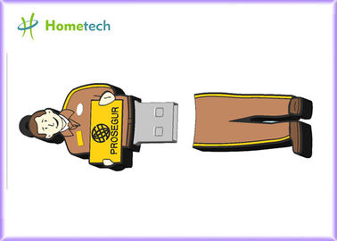1GB - 64GB refroidissent les bâtons imprimés d'entraînements d'instantané d'USB de personnage de dessin animé pour le bureau
