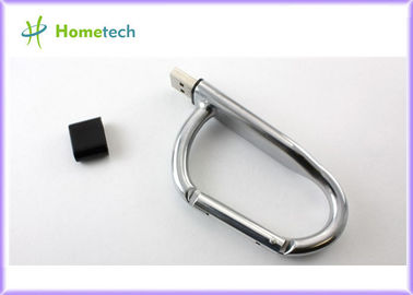 Le pouce chaud d'USB en métal d'argent d'article conduit avec la capacité totale 4GB