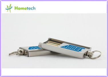 Petite commande d'USB de cadeau mémoire carrée mince superbe de l'alliage d'aluminium 8GB de mini USB