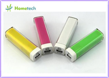 Banque 2200mAh de puissance de rouge à lèvres de capacité élevée petite avec la batterie de Li-Ion