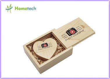 Impression polychrome USB de mémoire instantanée d'ECO de bâton de LOGO fait sur commande en bois du stylo 64GB imperméable