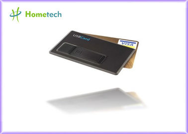 Le stylo en plastique élevé de dispositif de stockage d'USB de carte de crédit de la capacité 32gb conduit le bâton de mémoire