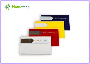 transfert de fichier en plastique de dispositif de stockage d'USB de carte de crédit 8GB pour l'école