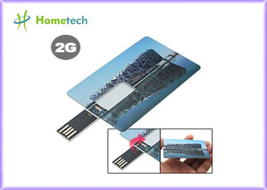 Commande de pouce de dispositif de stockage d'USB de carte de crédit de Customzied/bâton de mémoire