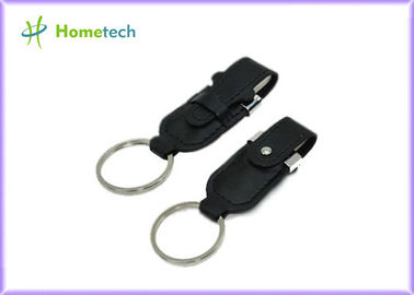 disque dur à mémoire flash d'USB de cuir de 16GB 32GB, commande à grande vitesse d'instantané d'USB