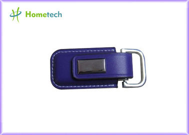32GB garnissent en cuir le bâton instantané de mémoire d'entraînement de disque dur à mémoire flash d'USB/stylo d'USB 2,0