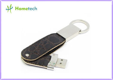 short USB de disque dur à mémoire flash d'USB du cuir 32GB 2,0 bâtons d'entraînement de stylo de mémoire instantanée