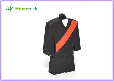 Commande noire d'instantané d'USB de bande dessinée de forme de costume/commande micro d'instantané d'USB