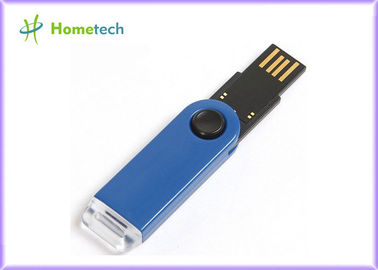 La torsion en plastique bleue USB colle pour des cadeaux, commande en plastique de l'instantané 32gb