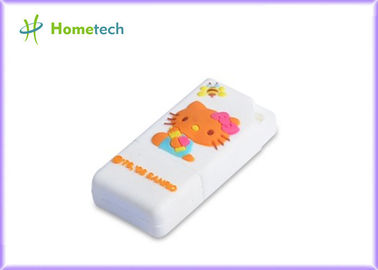 Commande d'instantané d'USB de bande dessinée de rectangle de PVC 2D, carte de mémoire d'entraînement de stylo