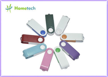 Métal/bâtons en plastique d'USB de torsion gravés adaptés aux besoins du client pour des cadeaux