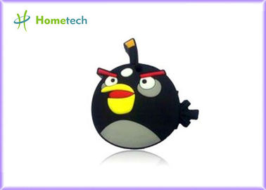 commande de bâton de mémoire instantanée d'oiseau de noir d'entraînement d'instantané d'USB de bande dessinée de 32GB 64GB