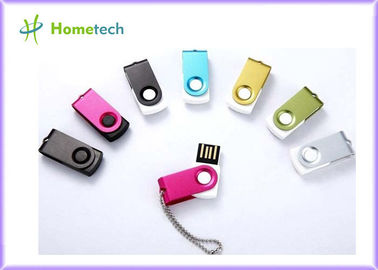 La mini 32G torsion USB colle la commande à grande vitesse adaptée et pourpre aux besoins du client d'instantané d'USB