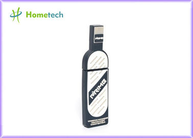 Commande d'instantané d'USB de bande dessinée de forme de bouteille, carte de mémoire d'entraînement de stylo de 8GB 16GB